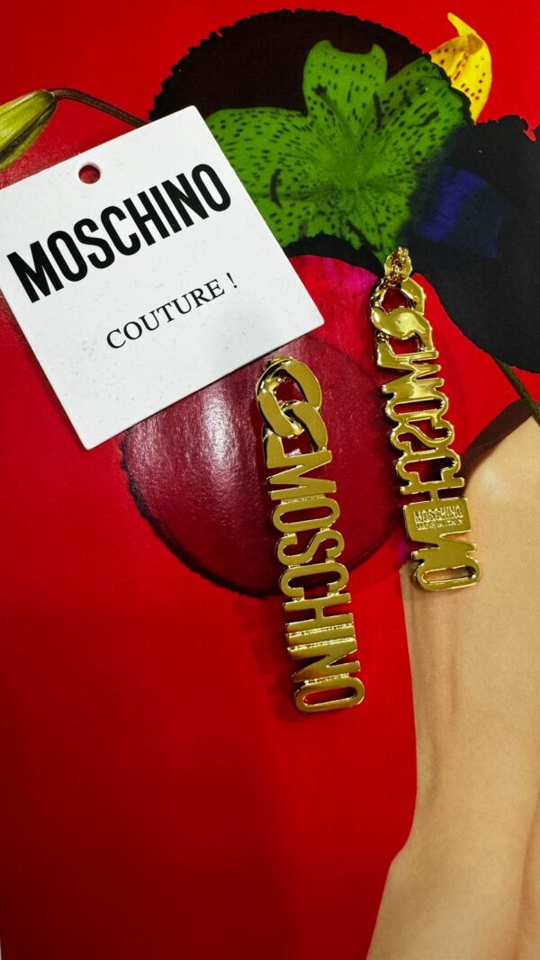 Aretes Moschino - Imagen 3